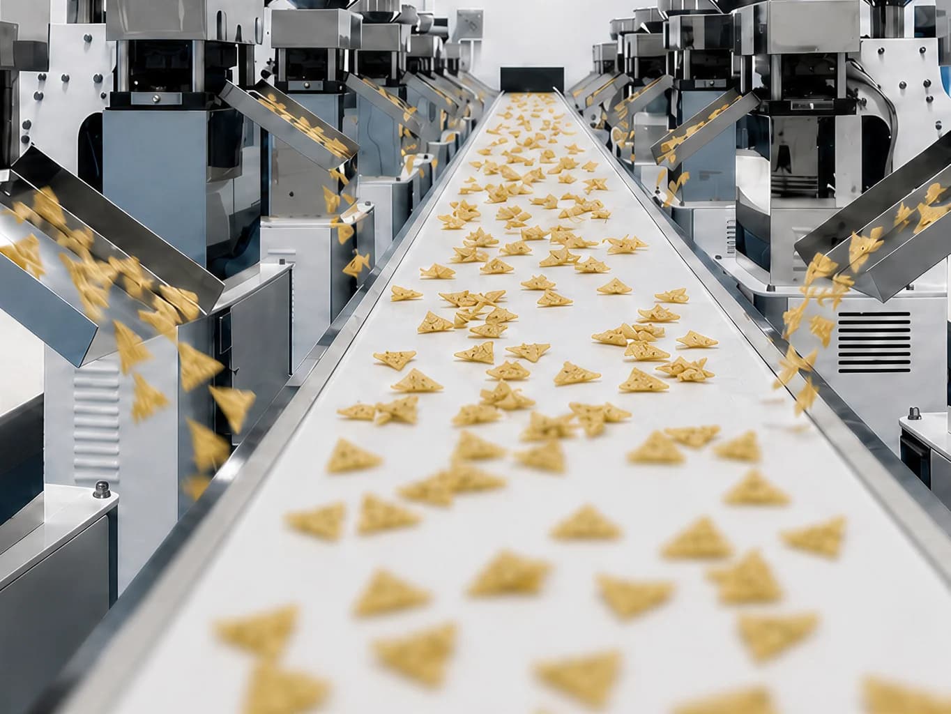 Bean crisps production line at Shanxi Waldesun