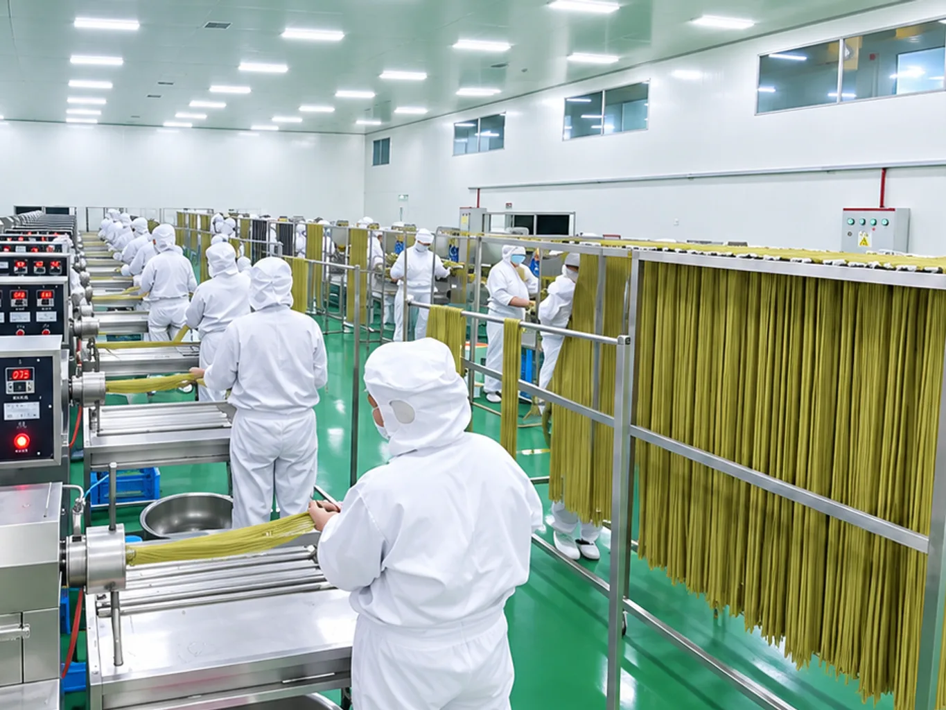 Bean pasta production at Shanxi Waldesun